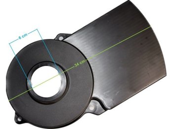 44295801 AL-KO poklopac remena kosilica 51 cm