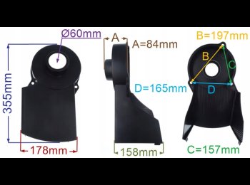 44295801 AL-KO poklopac remena kosilica 51 cm